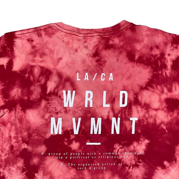 Longline Fit WRLD MVMNT T Shirt - Picture 4 of 4